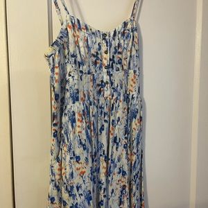 Express floral dress size medium.